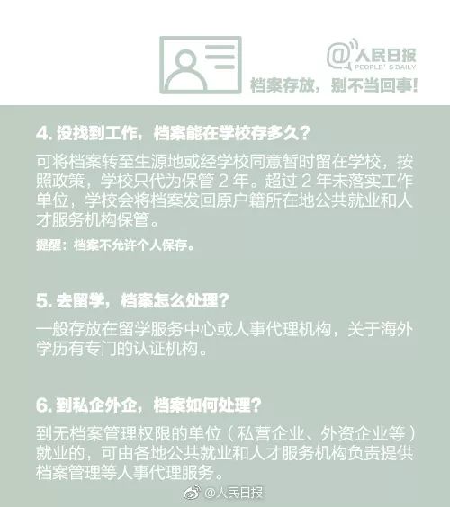 离校3大要紧事:档案+户口+租房!
