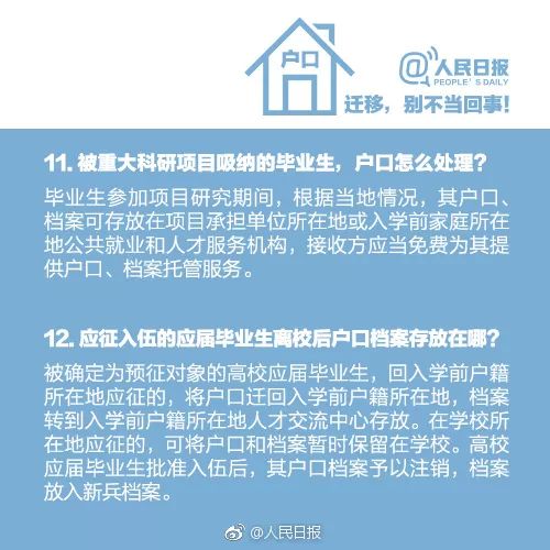 离校3大要紧事:档案+户口+租房!