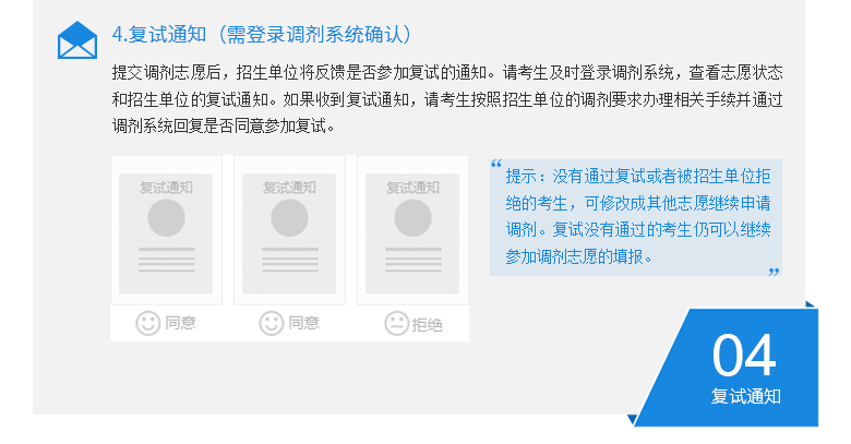 2019拼搏在线官网调剂流程4