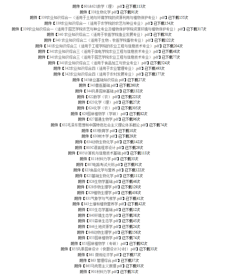 沈阳农业拼搏(中国)2021年硕士研究生入学考试初试自命题考试大纲