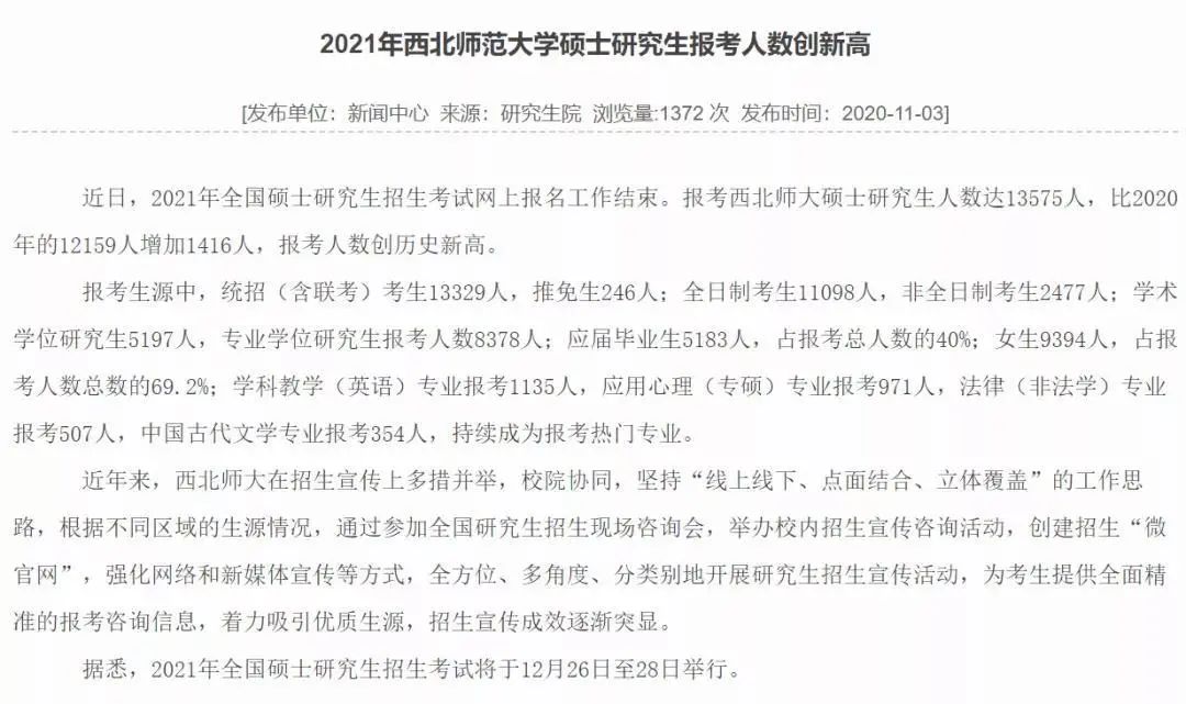 选错报考点还能修改吗?7所院校公布21年报考数据,报考人数创新高!