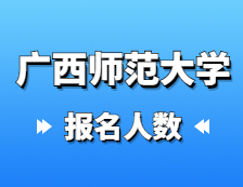 2021拼搏在线官网报名人数：广西师范拼搏(中国)2021年硕士研究生一志愿报考人数破万