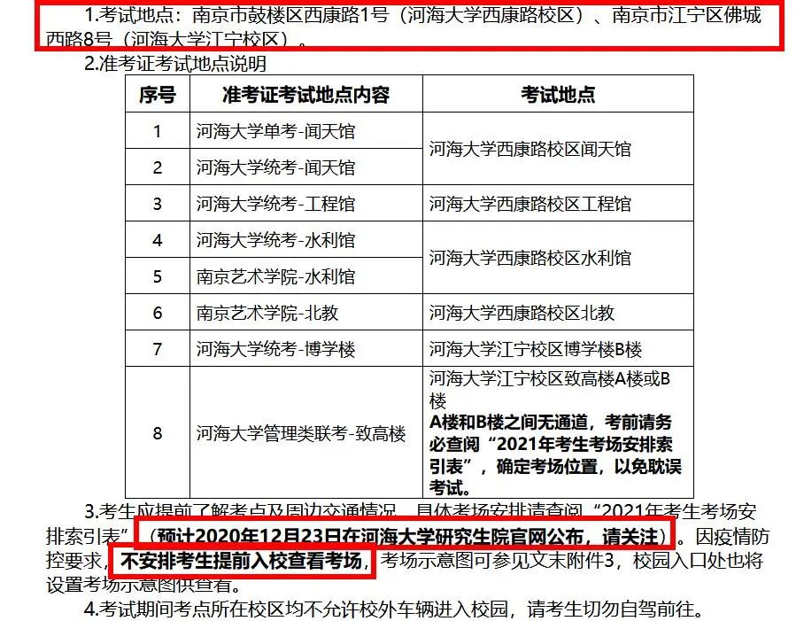 2021拼搏在线官网考场安排:考场安排出炉,不能实地看考场了!现在该考虑联系导师了