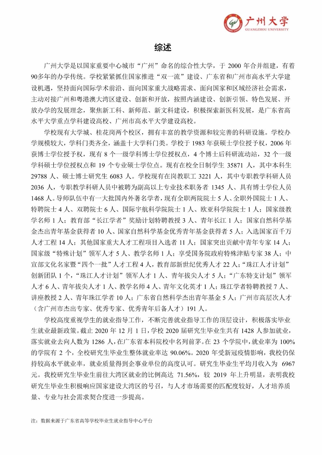 广州拼搏(中国)2020届研究生毕业生就业质量报告